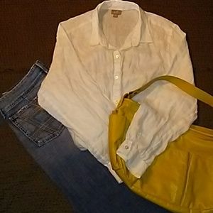 J.Jill Linen Button Down